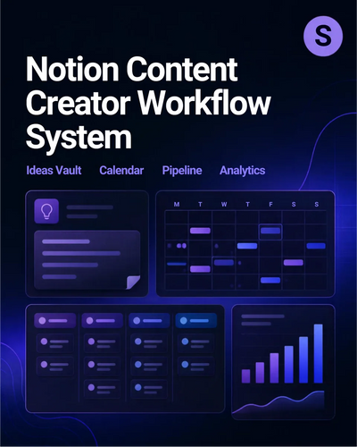 Freelancer System | Notion Template for Freelancers – Client CRM & Workflow